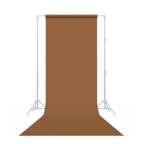 SAVAGE #80 COCOA 2.72 X 11M WIDETONE SEAMLESS BACKGROUND PAPER ROLL SAVAGE #80 COCOA 2.72 X 11M WIDETONE SEAMLESS BACKGROUND PAPER ROLL - Image 1