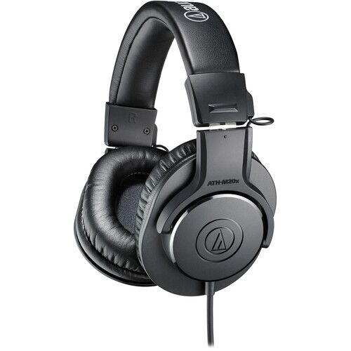 Audio-Technica ATH-M20x Closed-Back Monitor Headphones (Black) - Image 1