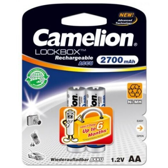 Camelion Rechargeable 2700 NIMH AA2 LB - Image 1