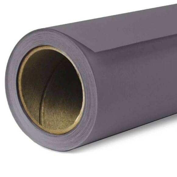 SAVAGE #56 Fashion Gray 2.72 X 11M SEAMLESS BACKGROUND PAPER ROLL SAVAGE #56 FASHION GRAY 2.72 X 11M WIDETONE SEAMLESS BACKGROUND PAPER ROLL - Image 1