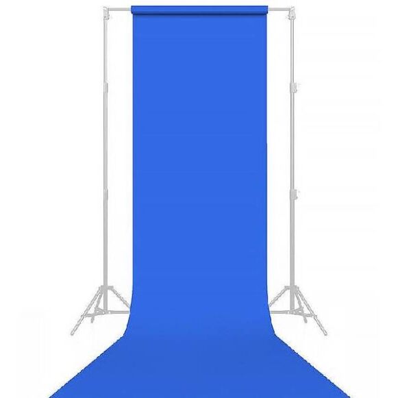 SAVAGE #58 STUDIO BLUE 2.72 X 11M WIDETONE SEAMLESS BACKGROUND PAPER ROLL - Image 1