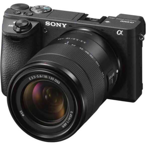 Sony Alpha a6500 Mirrorless Digital Camera with 18-135mm Lens - Image 1