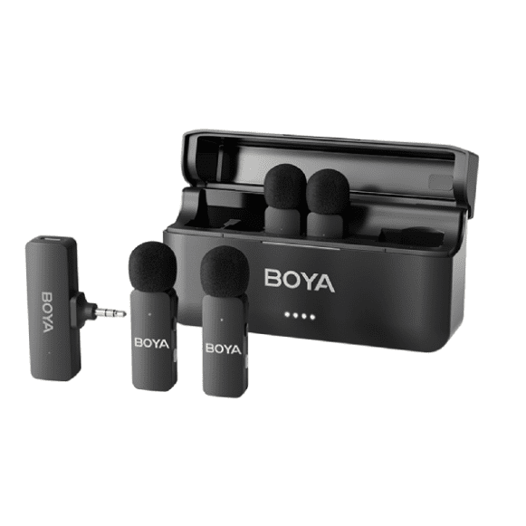 BY-V4 4-Channel Mini Wireless Microphone For Camera BY-V4 4-Channel Mini Wireless Microphone For Camera