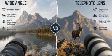 Wide Angle vs. Telephoto Lens Explained