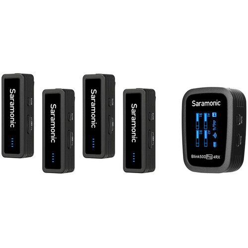 Saramonic Blink500 Pro B8 4-Person Ultracompact Digital Wireless Microphone System for Cameras and Smartphones (2.4 GHz) - Image 1