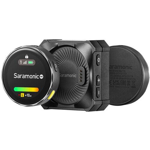Saramonic Blink Me 2-Person Clip-On Wireless Microphone System with Touchscreens & Recording - Image 1