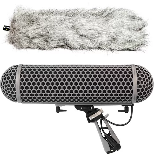 Rode Blimp Windshield and Rycote Shock Mount Suspension - Image 1