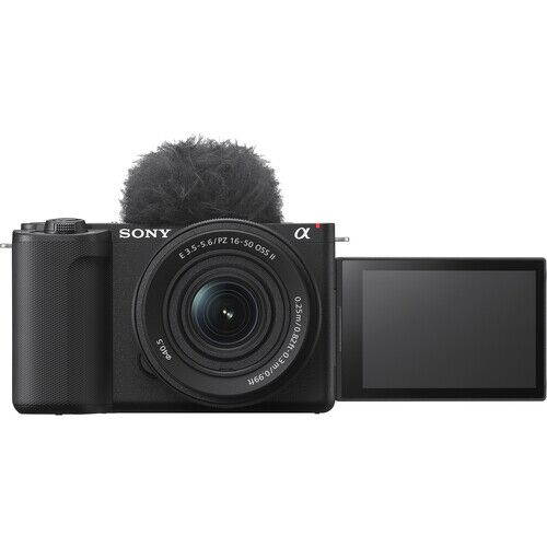 Sony ZV-E10 II Mirrorless Camera with 16-50mm Lens (Black) - Image 1
