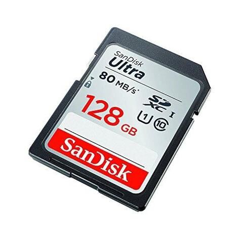 SANDISK ULTRA® SDHC™ 128Gb 80MB/s Memory Card - Image 1