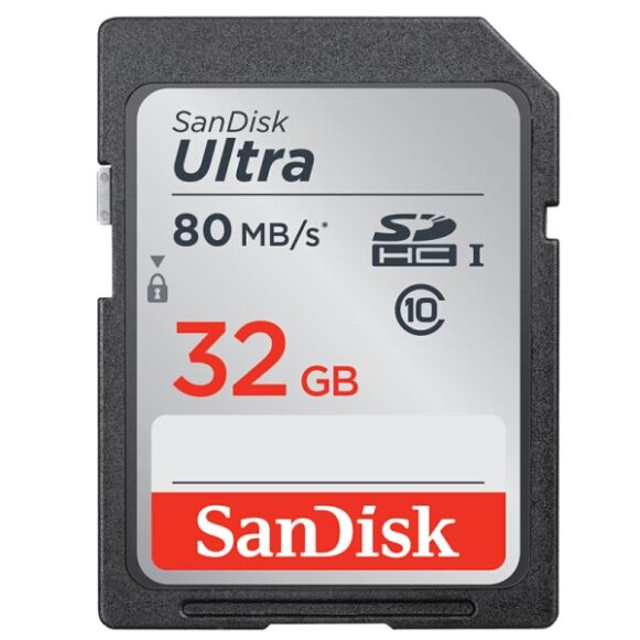 SANDISK ULTRA® SDHC™ 32Gb 80MB/s Memory Card - Image 1