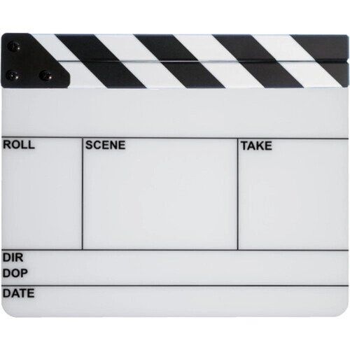 Filmmaking Clapperboard kit (White) - Image 1