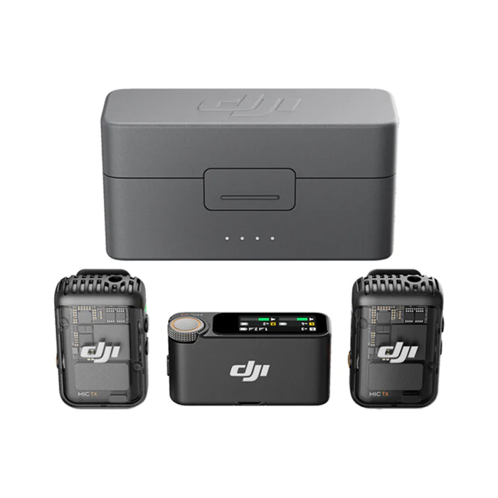DJIMIC2_0008_1705477554_1800665.webp DJI Mic 2 2-Person Compact Digital Wireless Microphone System/Recorder for Camera & Smartphone (2.4 GHz) - Image 1