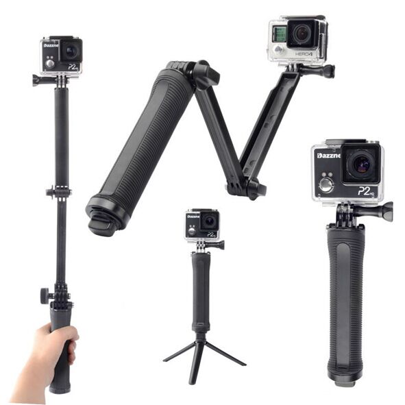 GoPro-3-Way-3-in-1-Mount.jpg GoPro 3-Way 3-in-1 Mount for GoPro HERO Action Camera - Image 1