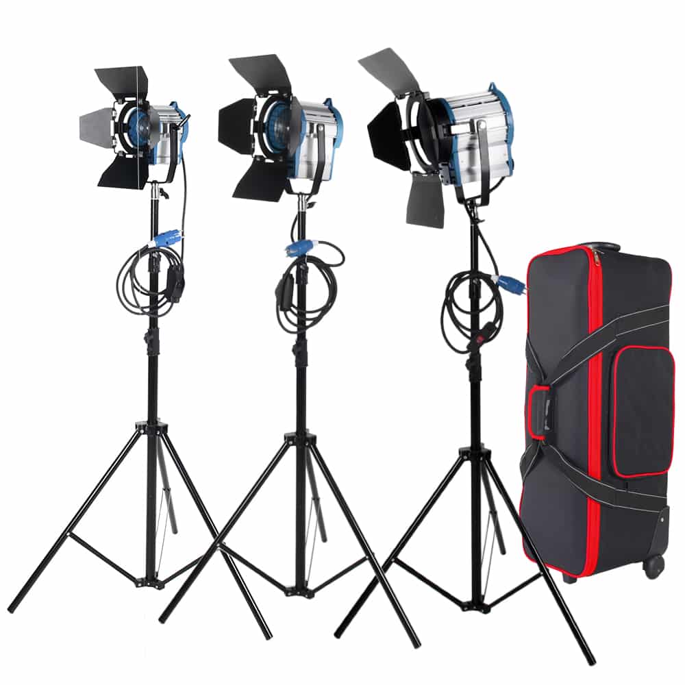 Pro 300w Fresnel Light Tungsten Continuous Light - Image 1