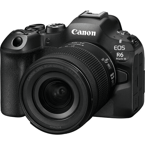 download (47) Canon EOS R6 Mark III Mirrorless Camera with 24-105mm f/4-7.1 Lens - Image 1