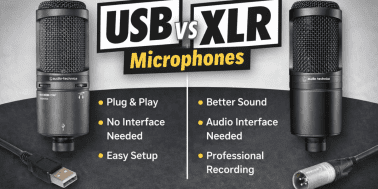 USB vs XLR Microphones