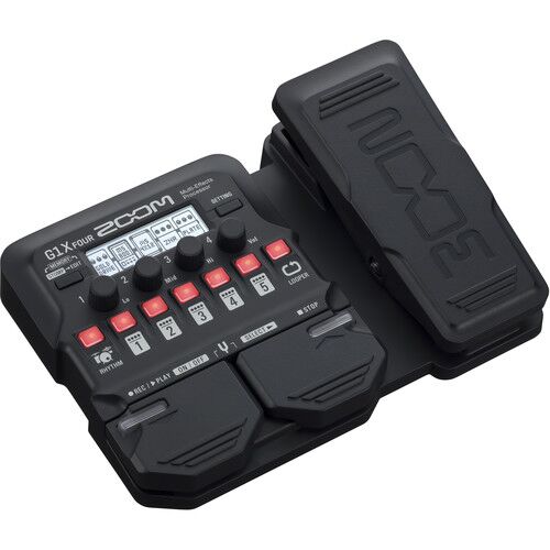 Zoom G1X Four Guitar Effects Processor with Built-In Expression Pedal - Image 1