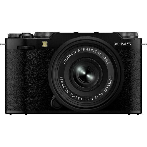 FUJIFILM X-M5 Mirrorless Camera with XC 15-45mm f/3.5-5.6 Lens - Image 1
