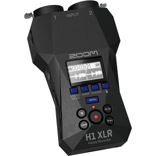 Zoom H1 XLR Portable Audio Recorder for Video - Image 1