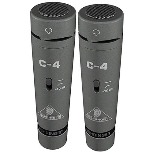 Behringer C-4 Matched Pair of Studio Condenser Microphones - Image 1