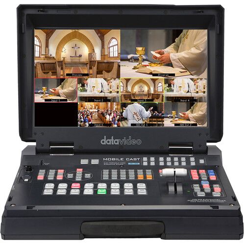 1529966109000_1418521.jpg Datavideo HS-1300 6-Channel HD Portable Video Streaming Studio - Image 1