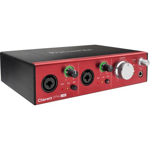 2-pre-usb.jpg Focusrite Clarett 2Pre USB 10×4 USB Audio Interface - Image 1