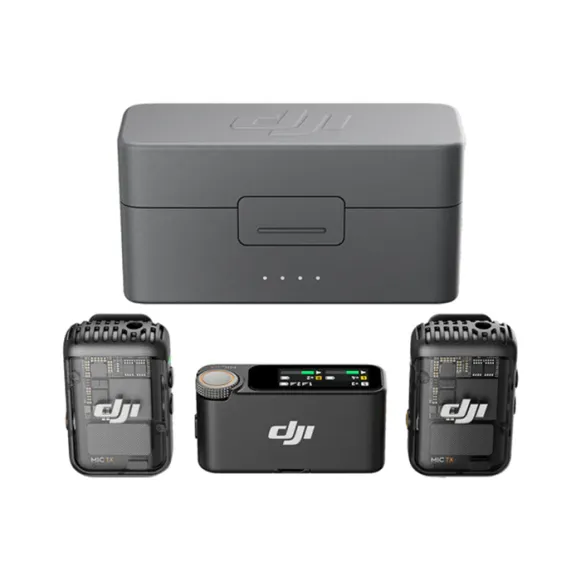 DJIMIC2_0008_1705477554_1800665.webp DJI Mic 2 2-Person Compact Digital Wireless Microphone System/Recorder for Camera & Smartphone (2.4 GHz) - Image 1