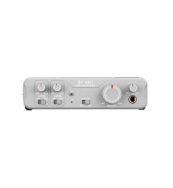 boya-am4-24tech.pk_.jpg BOYA BY-AM1 Dual-Channel USB 2 Audio Mixer - Image 1