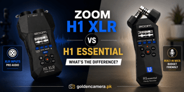Zoom H1 XLR vs Zoom H1 Essential What's the Difference