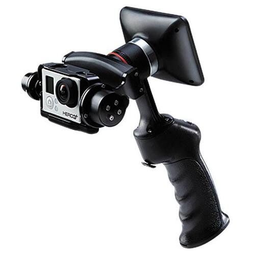 WenPod GP1+ Action Camera Gimbal Stabilizer with LCD Screen - Image 1
