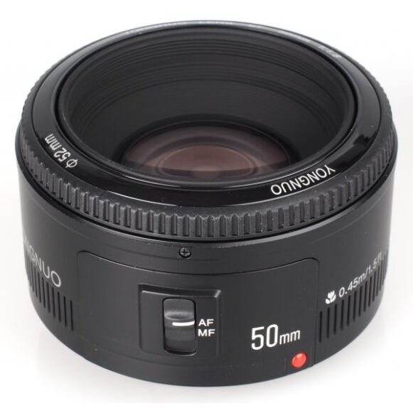Yongnuo 50mm 1.8G Auto Focus Lens For Canon - Image 1