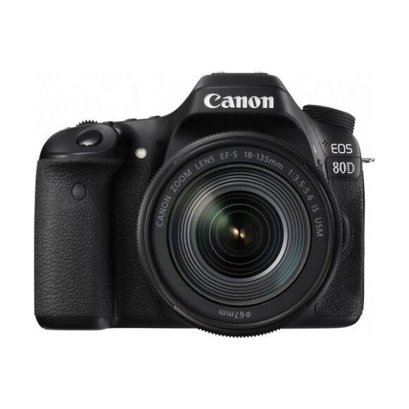 Canon EOS 80D DSLR Camera With 18-135mm Lens IS STM - MBM Warranty - Image 1