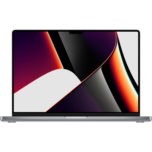 Apple MacBook Pro 16 MK183 - Apple M1 Pro Chip 10-cores CPU 16-cores GPU 16GB 512GB SSD 16.2" Liquid Retina XDR Display Backlit Magic Keyboard Mac OS (Space Gray) - Image 1