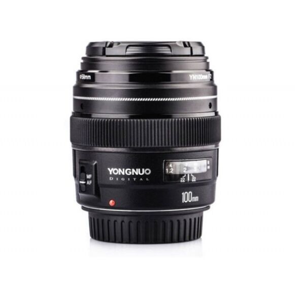 Yongnuo YN 100mm f/2 Lens for Nikon / Canon - Image 1