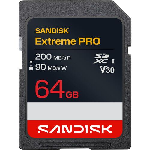 SanDisk 64GB Extreme PRO UHS-I SDXC Memory Card SanDisk 64GB Extreme PRO UHS-I SDXC Memory Card