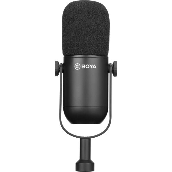 BOYA-BY-DM500-Dynamic-XLR-Podcast-Microphone.jpg BOYA BY-DM500 Dynamic XLR Podcast Microphone - Image 1